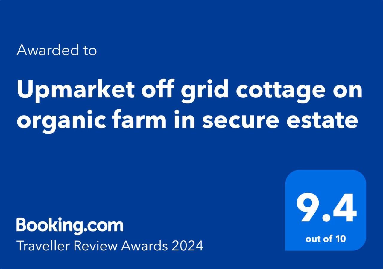 Upmarket Off Grid Cottage On Organic Farm In Secure Estate Howick Kültér fotó